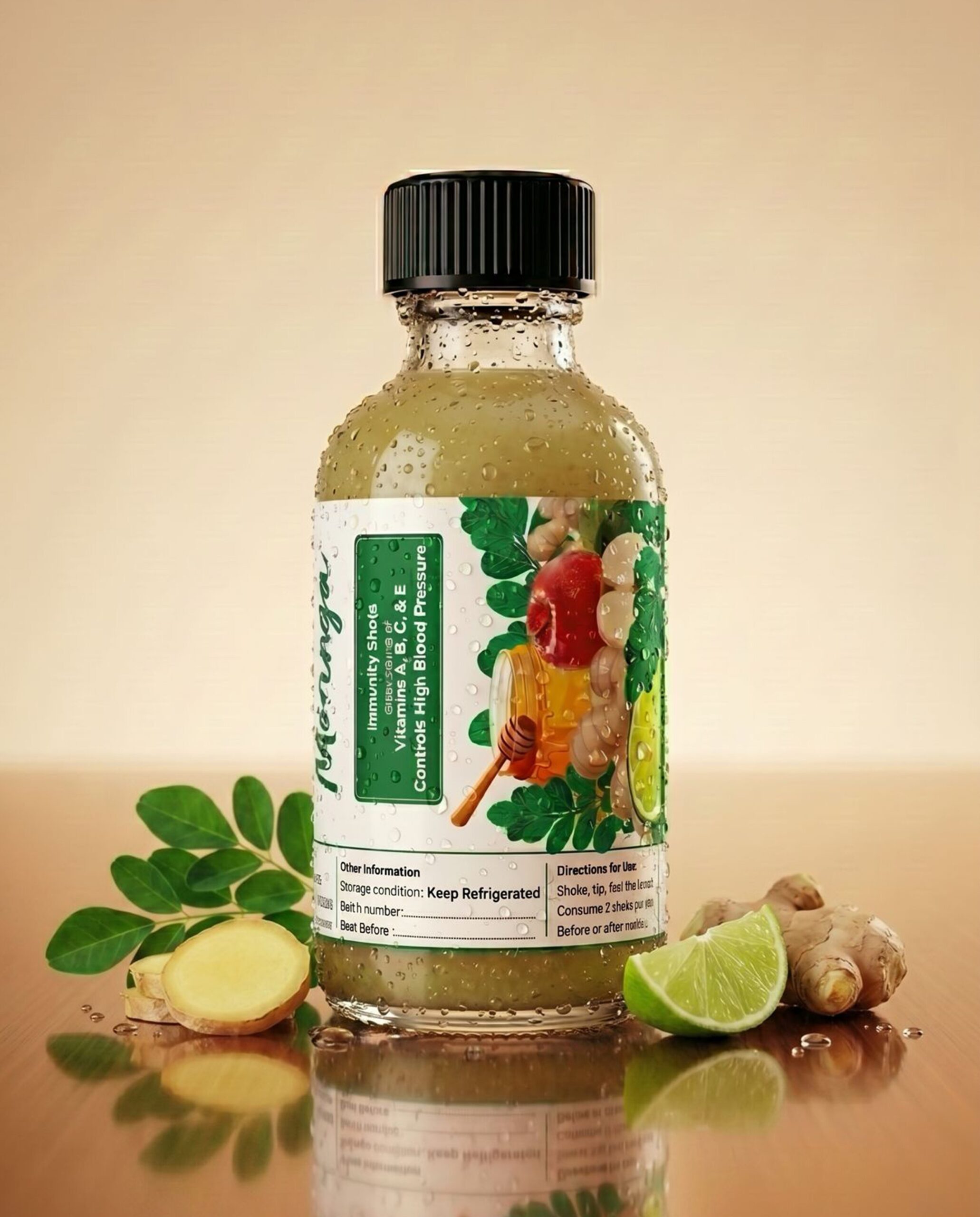 Ginger Shot with Moringa - Image 2