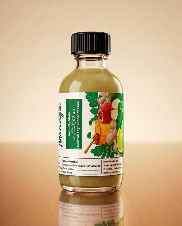 Ginger Shot with Moringa
