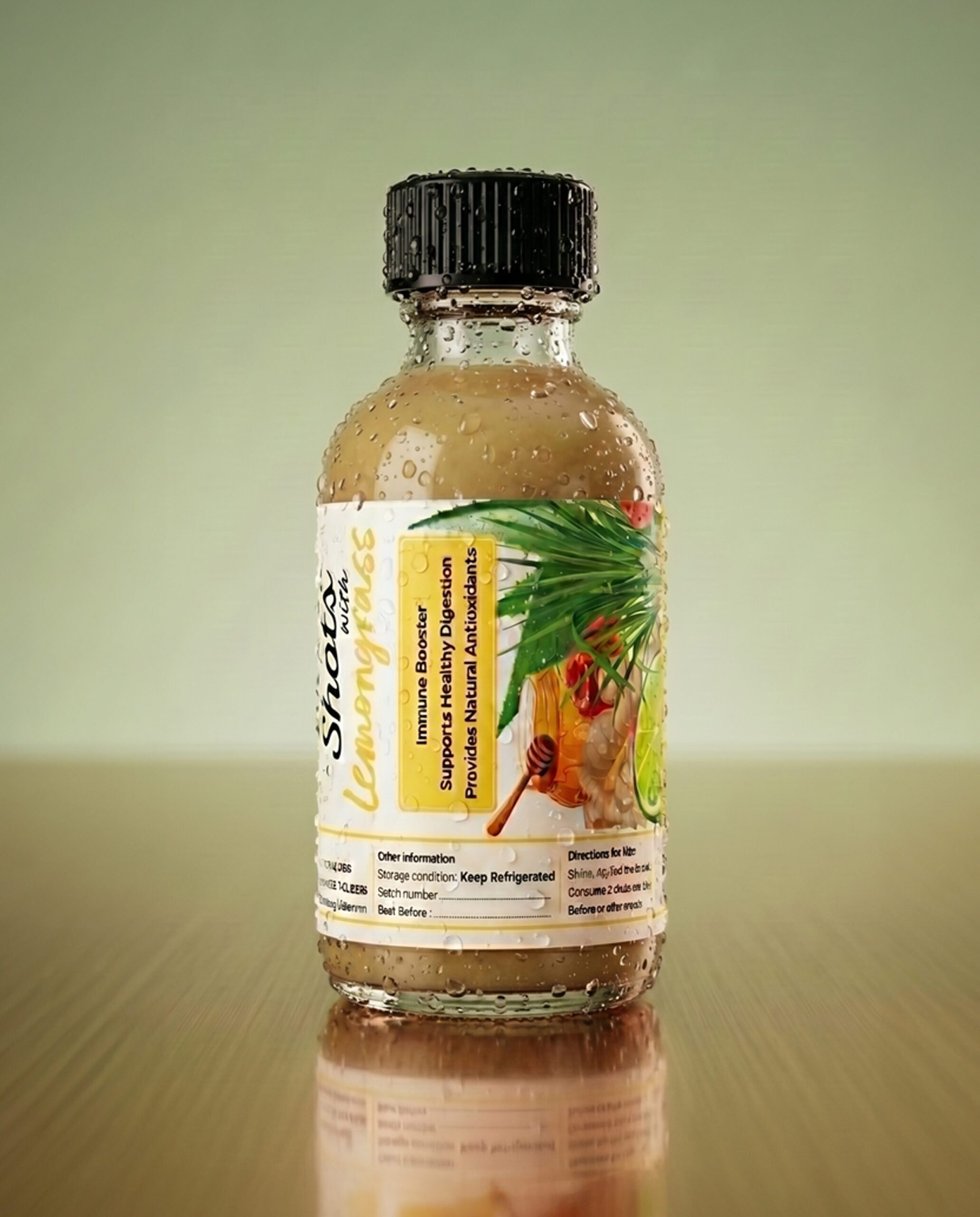Ginger Shot with Lemongrass - Image 3